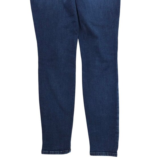 Loft Legging Jean Mid Rise Womens Size 29/8 Stretch Dark Wash Denim - Picture 12 of 15